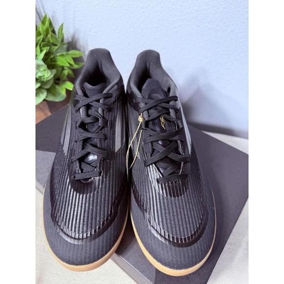 Adidas F50 League IN Indoor Soccer Shoes‎ Black / Gum IF1332 Men\'s Size 8 main image 4